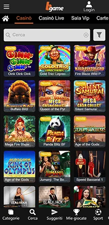 bgame giochi del soldi veri