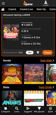 bgame informazioni